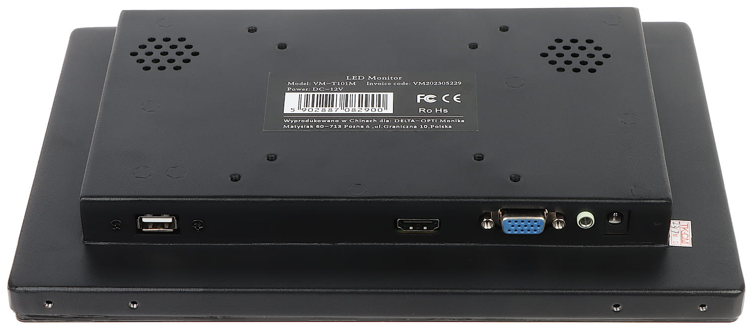 MONITOR DOTYKOWY VGA, HDMI, AUDIO VM-T101M 10.1" VILUX-1582134