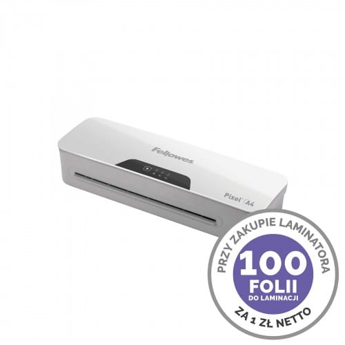 Laminator Pixel A4 -Zwrot 25zł od Fellowes + Folia A4 80 mic za 1 zł netto-1218603