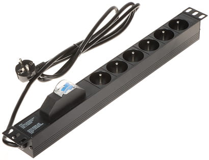 LISTWA ZASILAJĄCA PD-6/R-1P 1.8m-1623546