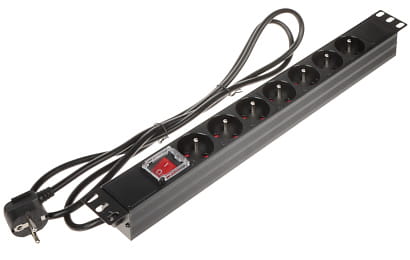 LISTWA ZASILAJĄCA PD-7/R-N 1.8m-1623229