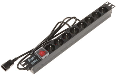 LISTWA ZASILAJĄCA PD-8/R-IEC 1.8m-1623452