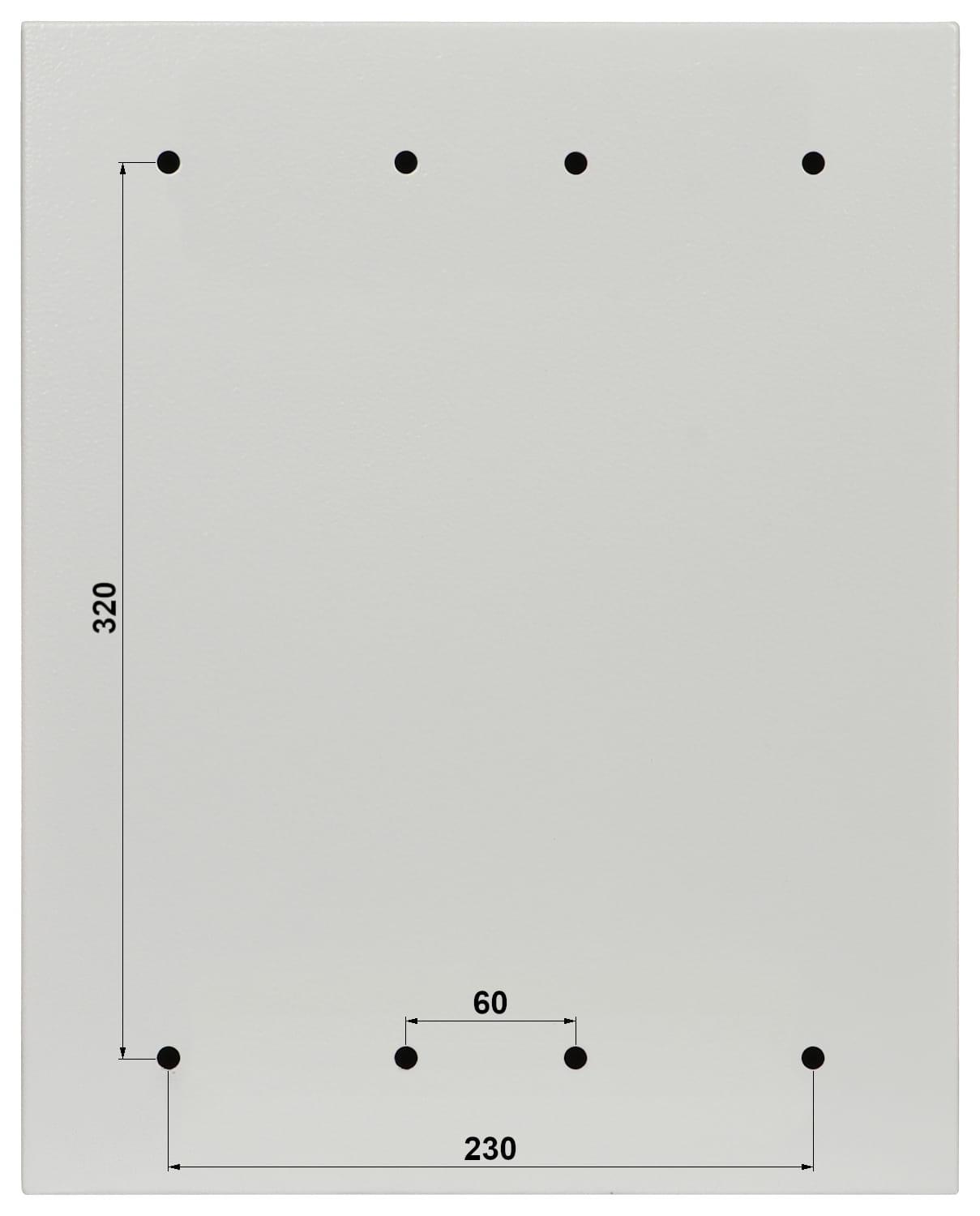 HERMETYCZNA SZAFA RACK WISZĄCA R10-6U/230/L-1582072