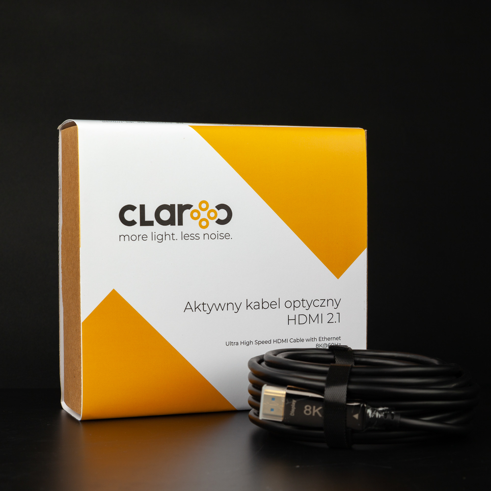 Claroc Kabel optyczny HDMI 2.1 AOC 8K 120Hz 5 m-1277199