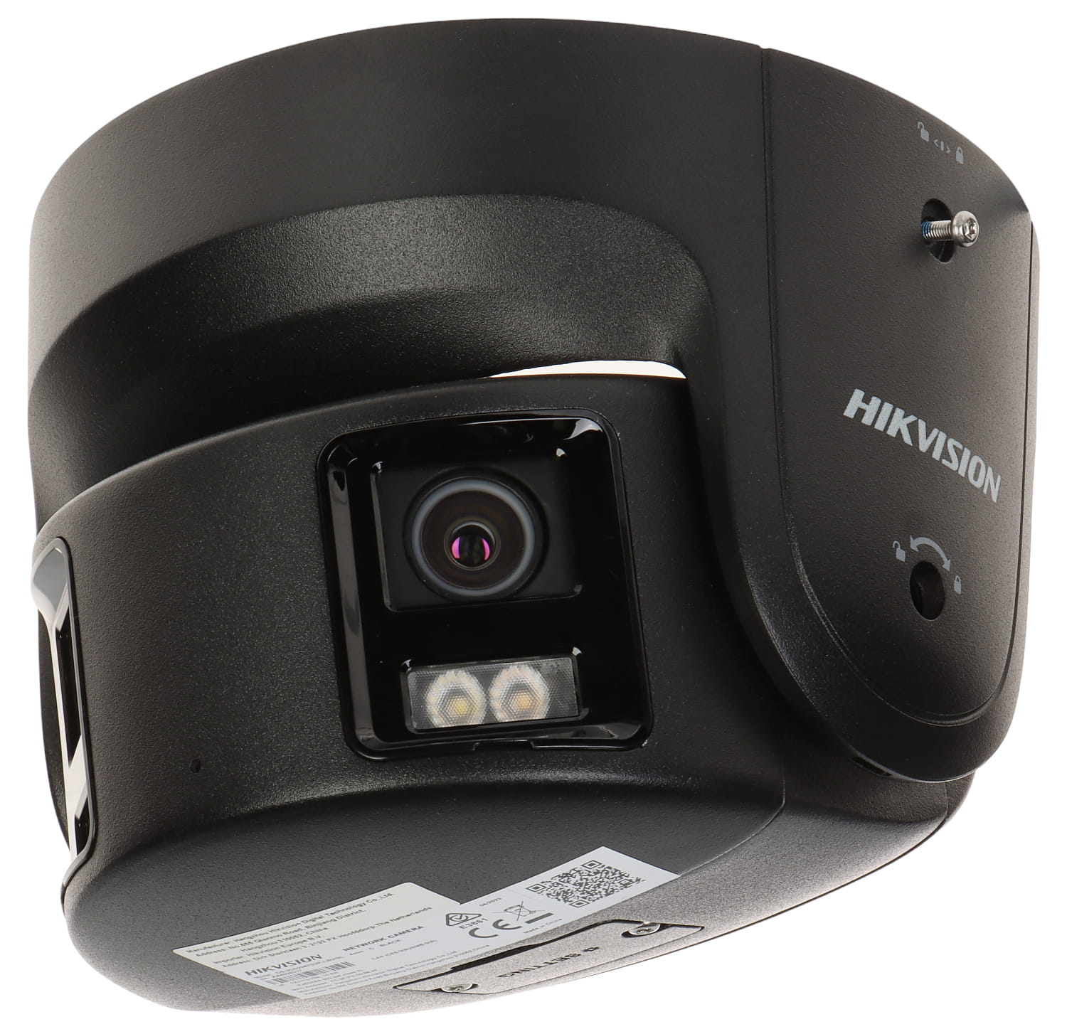KAMERA IP DS-2CD2387G2P-LSU/SL(4MM)(C)BLACK PANORAMICZNA ColorVu - 7.4Mpx 2x 4mm Hikvision-1688745