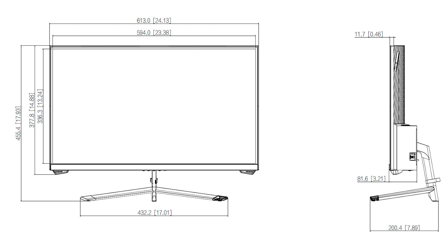 MONITOR HDMI, DP, AUDIO LM27-E230C 27" DAHUA-1677755