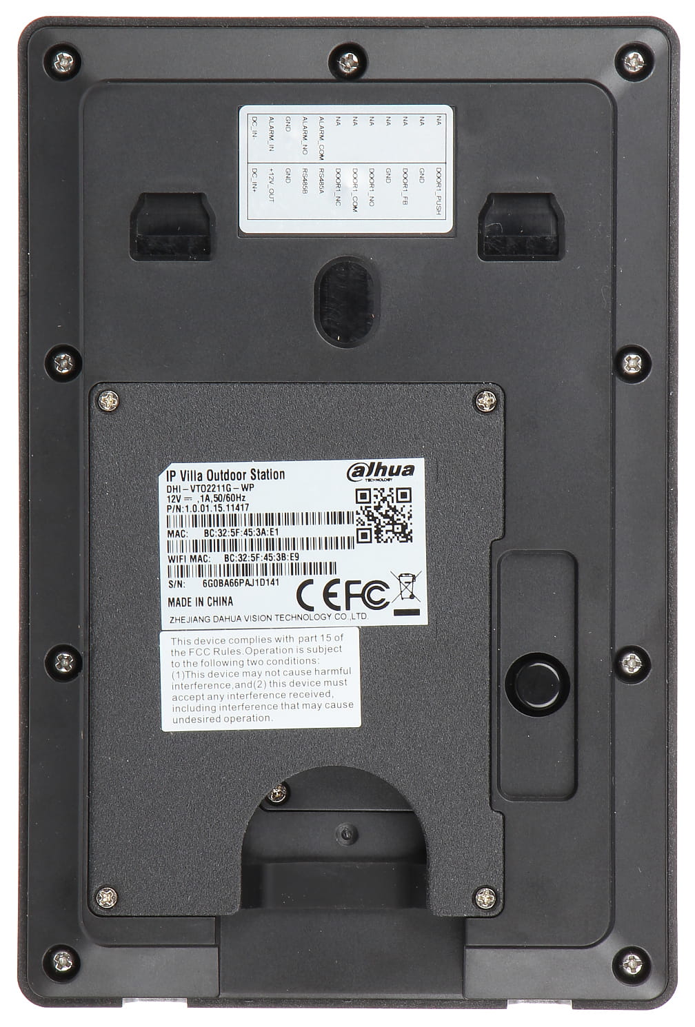 WIDEODOMOFON BEZPRZEWODOWY VTO2211G-WP-S2 Wi-Fi / IP DAHUA-1683166