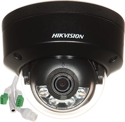KAMERA WANDALOODPORNA IP DS-2CD2143G2-LIS2U(2.8MM)(BLACK) Smart Hybrid Light AcuSense - 4Mpx Hikvision-1688982