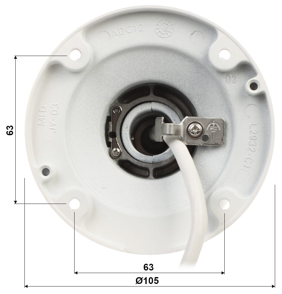 KAMERA IP DS-2CD2T83G2-4LI(2.8MM) Smart Hybrid Light AcuSense - 8.3Mpx, 4K UHD Hikvision-1696506