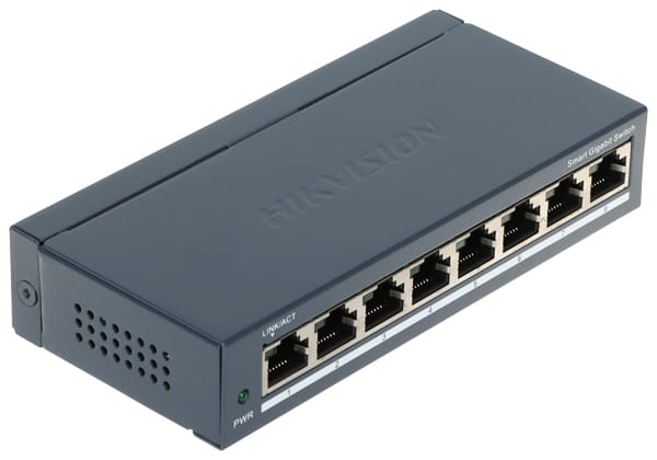 SWITCH   DS-3E1508-EI(V2) 8-PORTOWY Hikvision-1695876