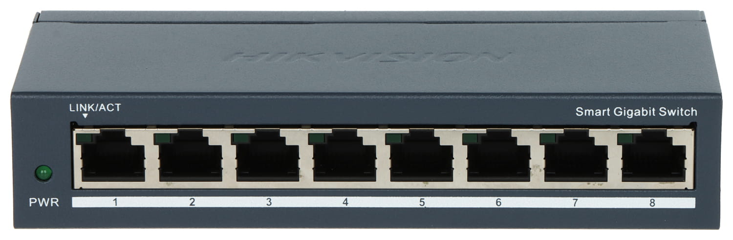 SWITCH   DS-3E1508-EI(V2) 8-PORTOWY Hikvision-1695877