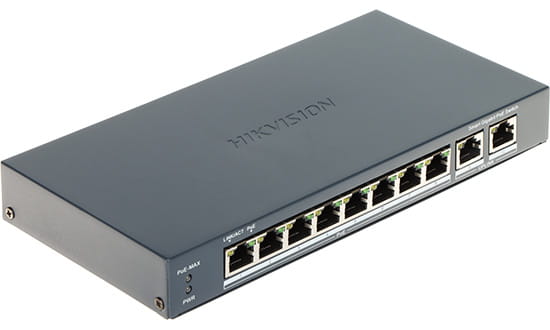 SWITCH POE DS-3E1510P-EI 8-PORTOWY Hikvision-1695757