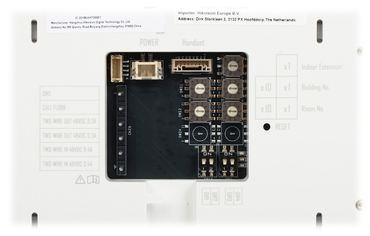 ZESTAW WIDEODOMOFONOWY DS-KIS704EY-ACW2/ALUMINUM Hikvision-1703880