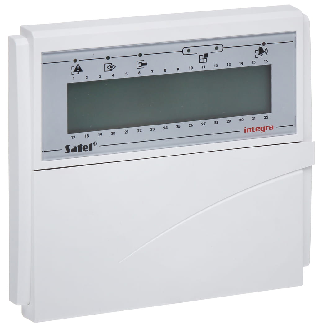 KLAWIATURA DO CENTRALI ALARMOWEJ INT-KLCD-W SATEL-1704919