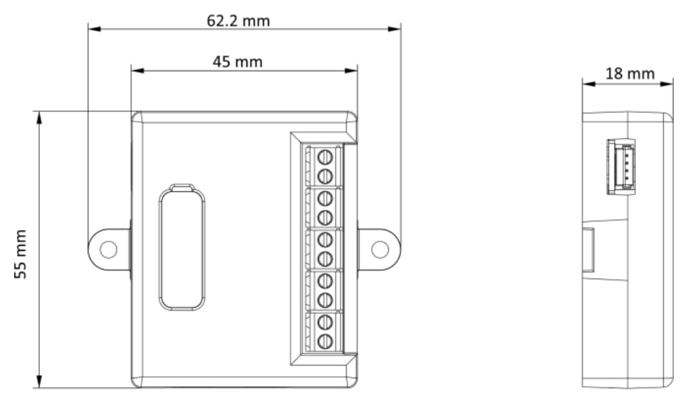 MODUŁ EKSPANDERA WEJŚĆ DS-KD-AL8 Hikvision-1707494