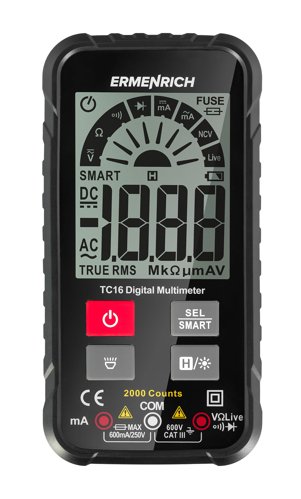 Uniwersalny miernik cyfrowy Ermenrich Zing TC16-1702229