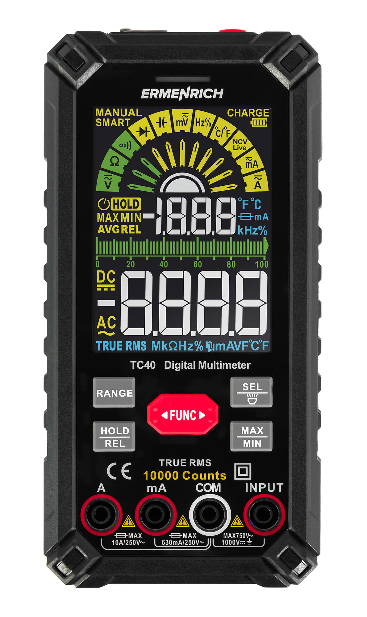 Uniwersalny miernik cyfrowy Ermenrich Zing TC40-1702561