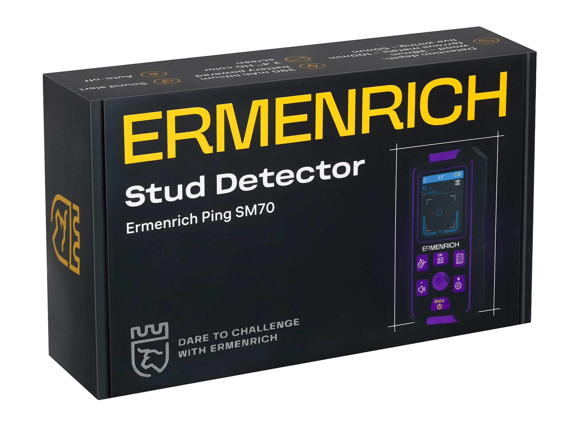 Detektor kołków Ermenrich Ping SM70-1702762
