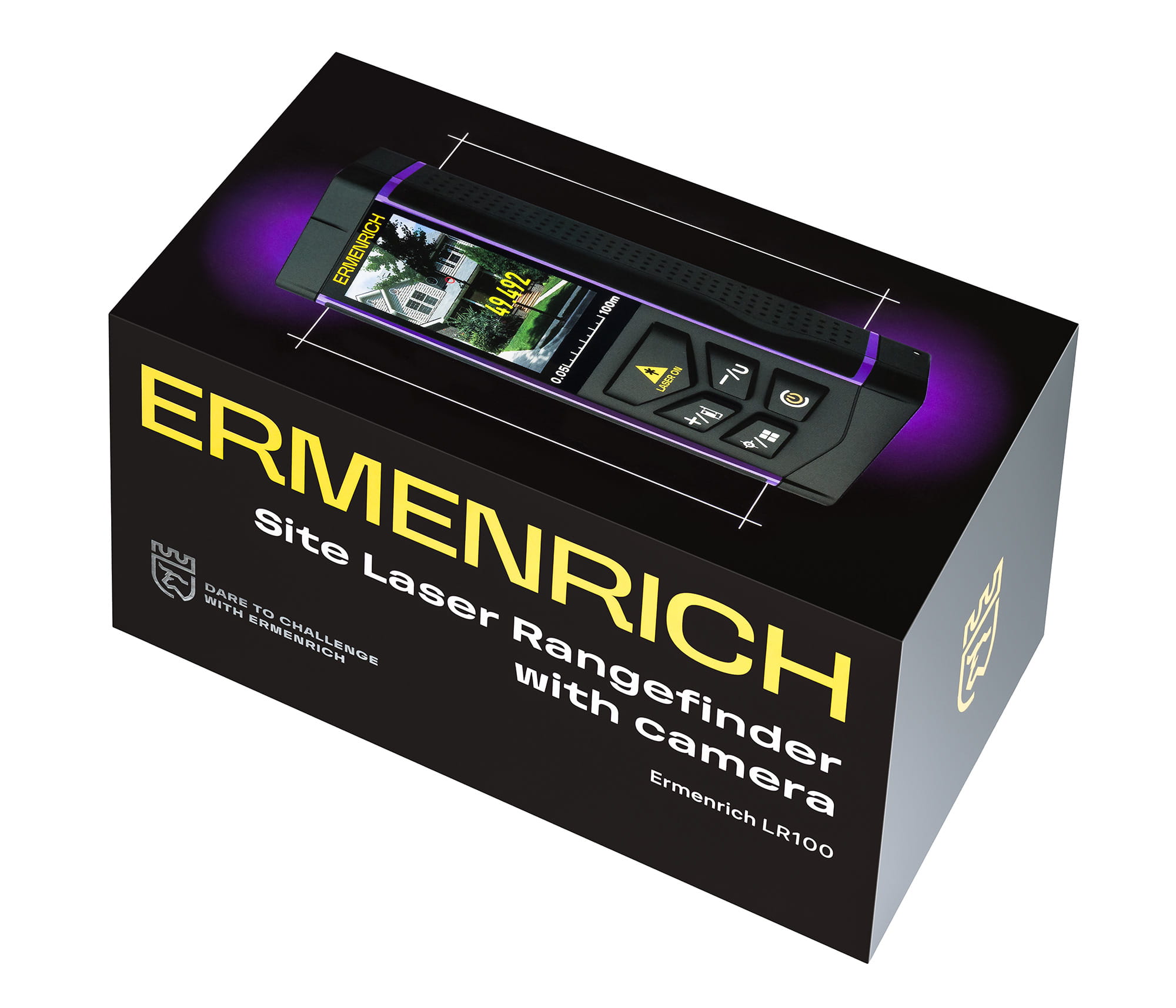 Miernik laserowy Ermenrich PRO LR100, z kamerą-1707305