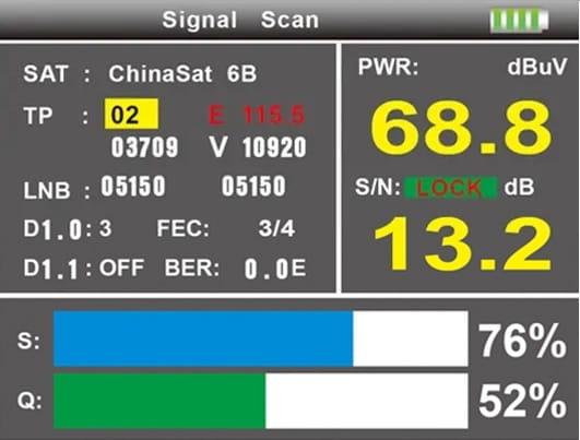 UNIWERSALNY MIERNIK STC-23 DVB-T/T2 DVB-S/S2 DVB-C Spacetronik-1330705