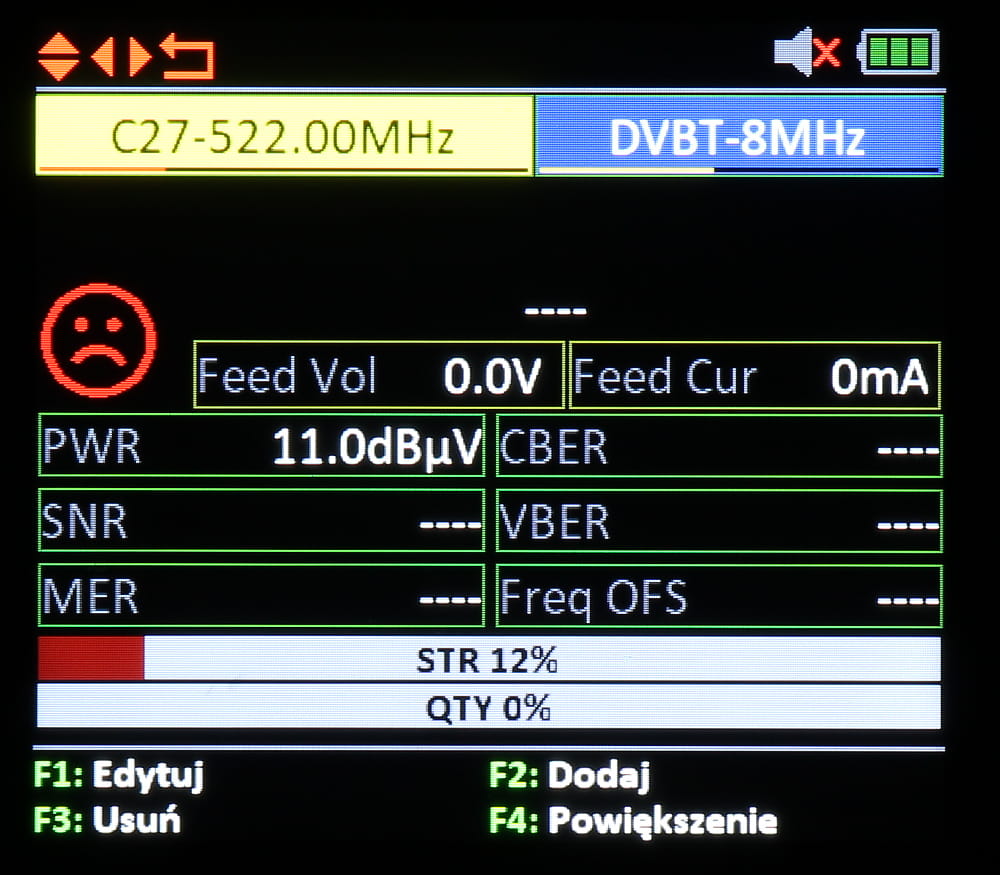 UNIWERSALNY MIERNIK TSC-1270 DVB-T/T2 DVB-S/S2 DVB-C/C2-1332699