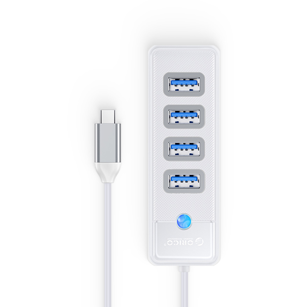 Orico Hub USB-C 4x USB-A 3.1 biały-1636655