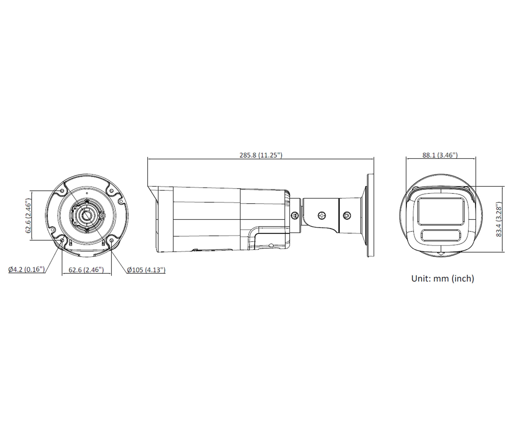 KAMERA IP DS-2CD1663G2-LIZU/SL(2.8-12MM) Smart Hybrid Light 6Mpx - MOTOZOOM Hikvision-1764126