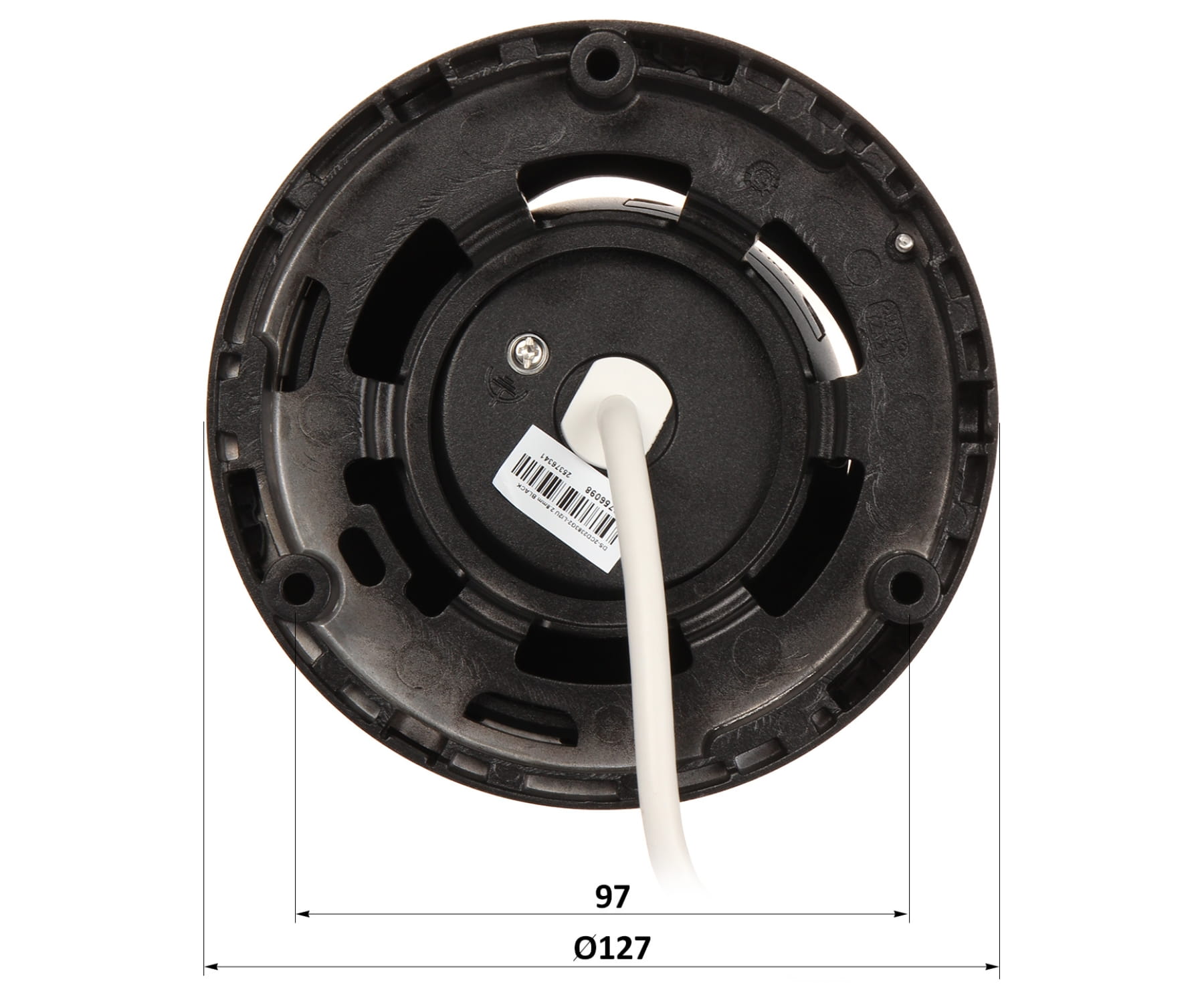 KAMERA IP DS-2CD2363G2-LI2U(2.8MM)(BLACK) Smart Hybrid Light AcuSense - 6Mpx Hikvision-1763793