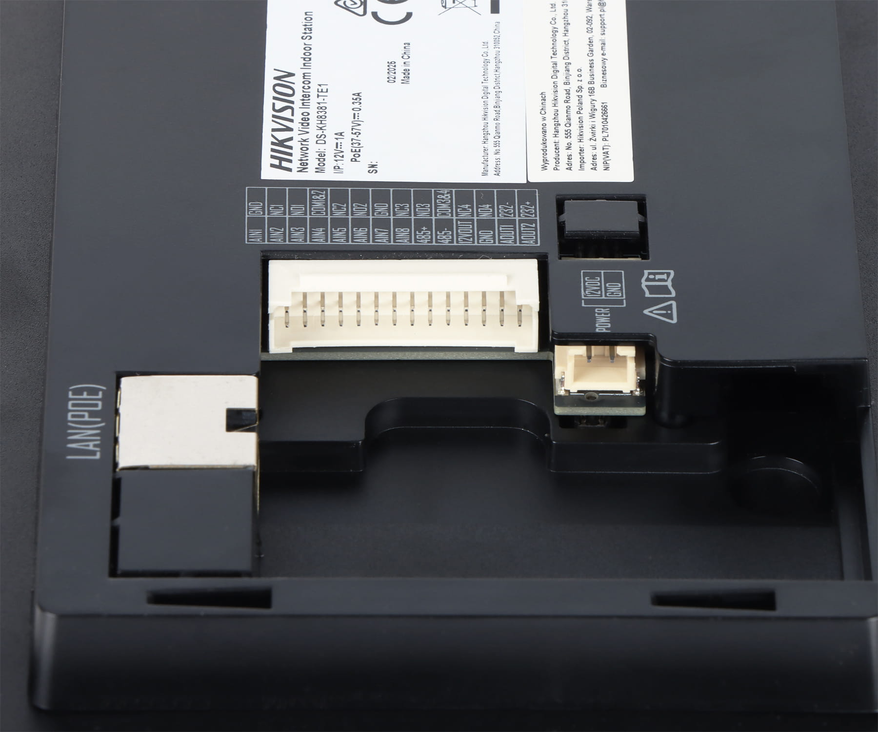 PANEL WEWNĘTRZNY IP DS-KH8381-TE1 Hikvision-1769032