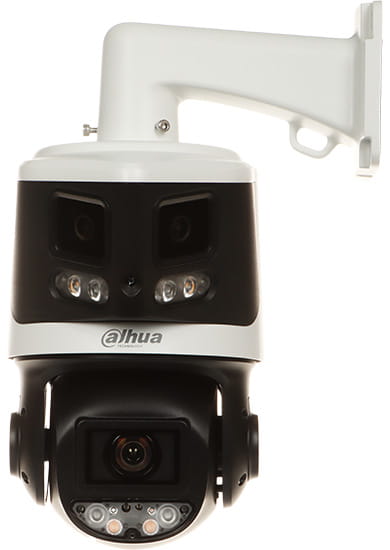 KAMERA IP OBROTOWA ZEWNĘTRZNA SDT3E410-8P-MB-A-PV1 PANORAMICZNA TiOC WizSense Smart Dual Light - 3.7Mpx, 8Mpx 4... 40mm, 2 X 2.8mm DAHUA-1695734