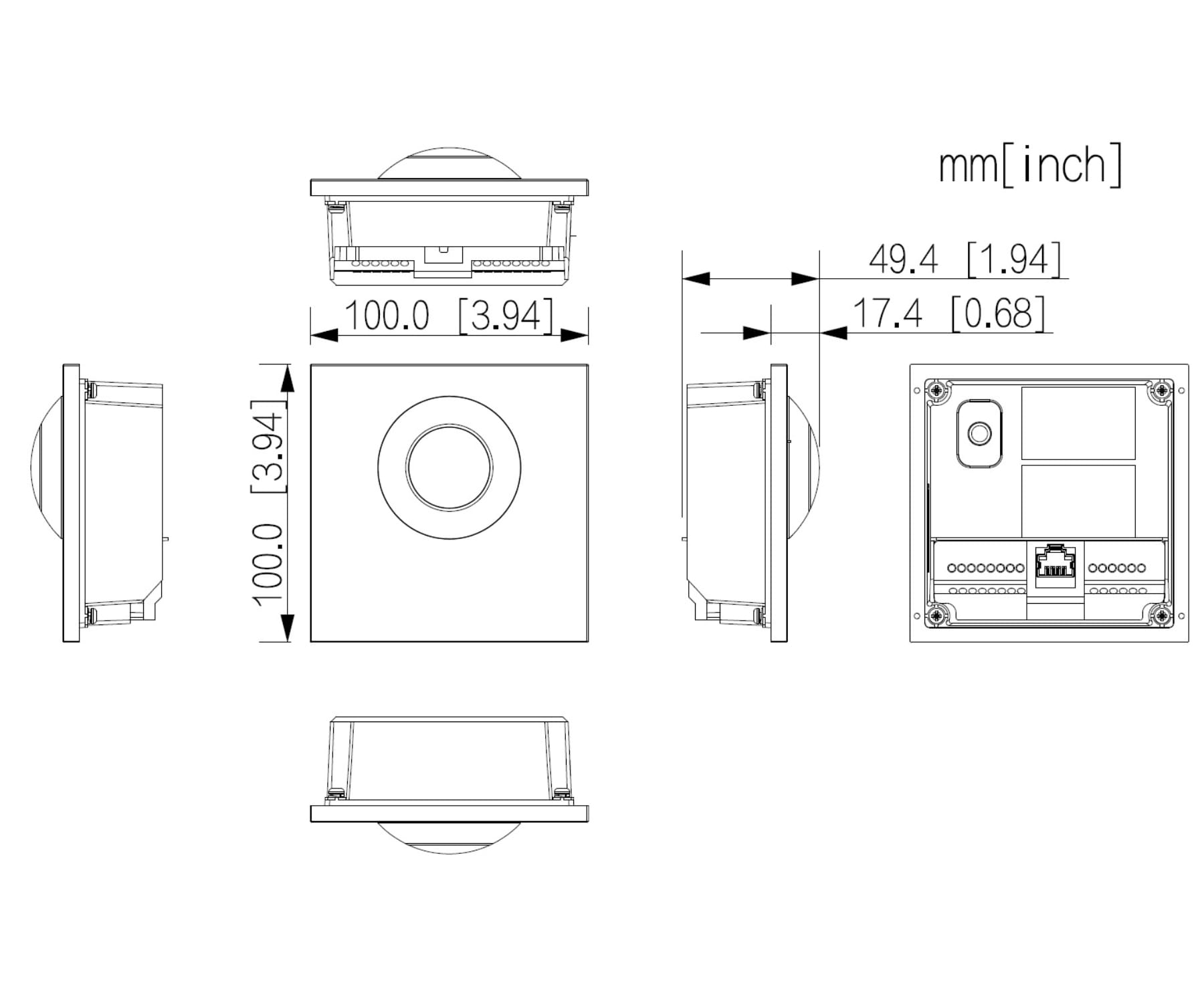 WIDEODOMOFON VTO4202F-P1 DAHUA-1768583