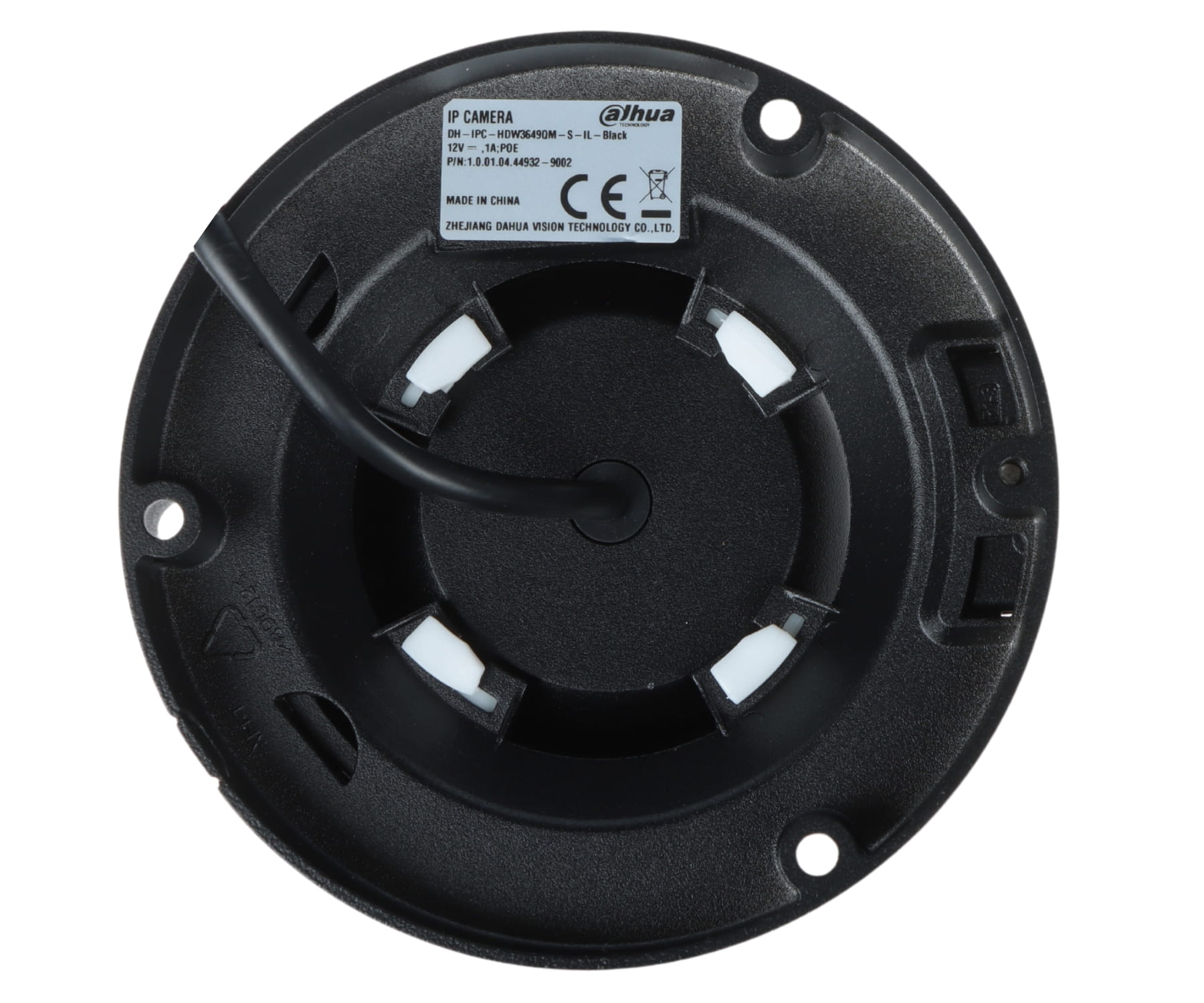 KAMERA IP IPC-HDW3649QM-S-IL-0280B-BLACK WizSense Smart Dual Light - 6Mpx 2.8mm DAHUA-1773278