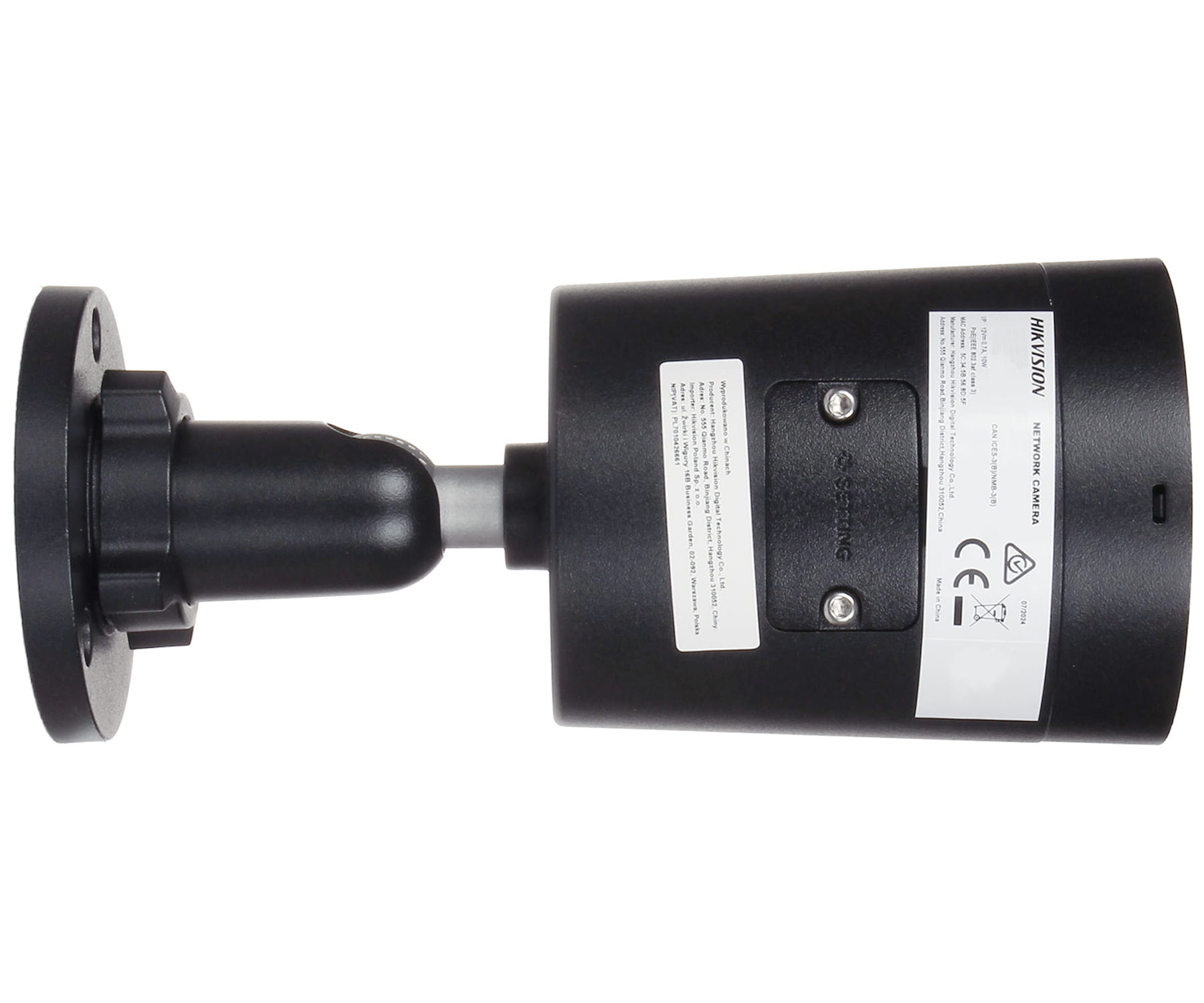 KAMERA IP DS-2CD2083G2-LI2U(2.8MM)(BLACK)/PL Smart Hybrid Light AcuSense - 8.3Mpx 4K UHD Hikvision-1773198
