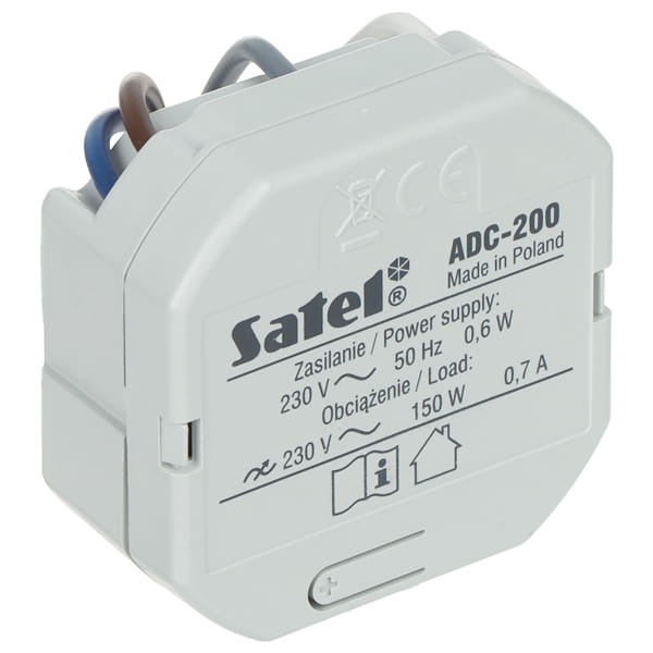 INTELIGENTNY ŚCIEMNIACZ OŚWIETLENIA ADC-200 BE WAVE 230V AC SATEL-1770888