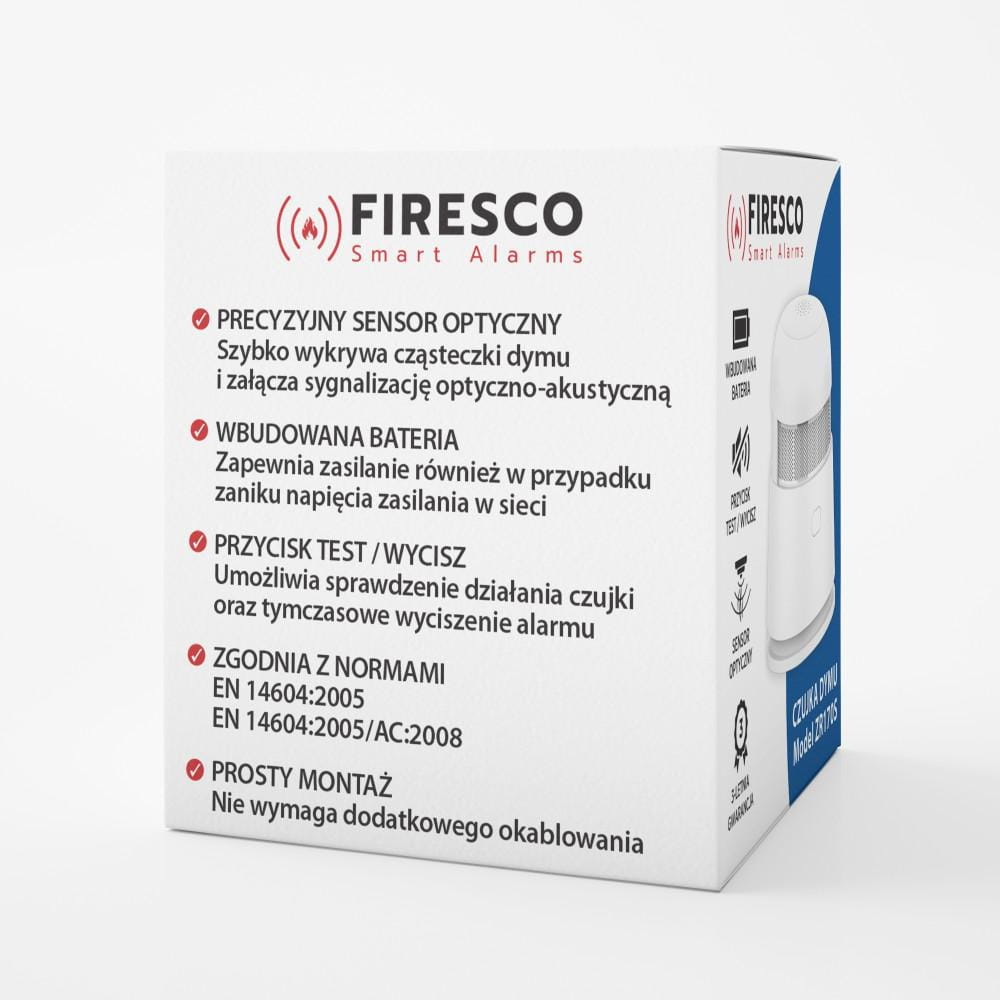 Czujnik dymu Firesco ZR170S-1697327