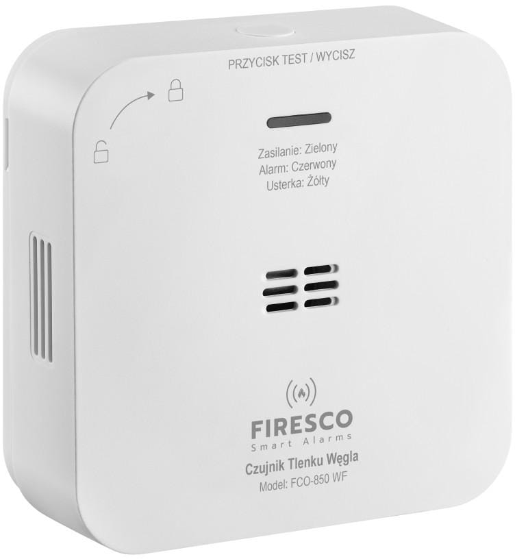 Zestaw czujników FIRESCO czujnik czadu + dymu z WiFi -1771320