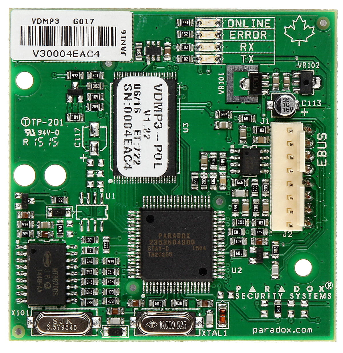 MODUŁ GŁOSOWY VDMP3-B9Q PARADOX-1806265