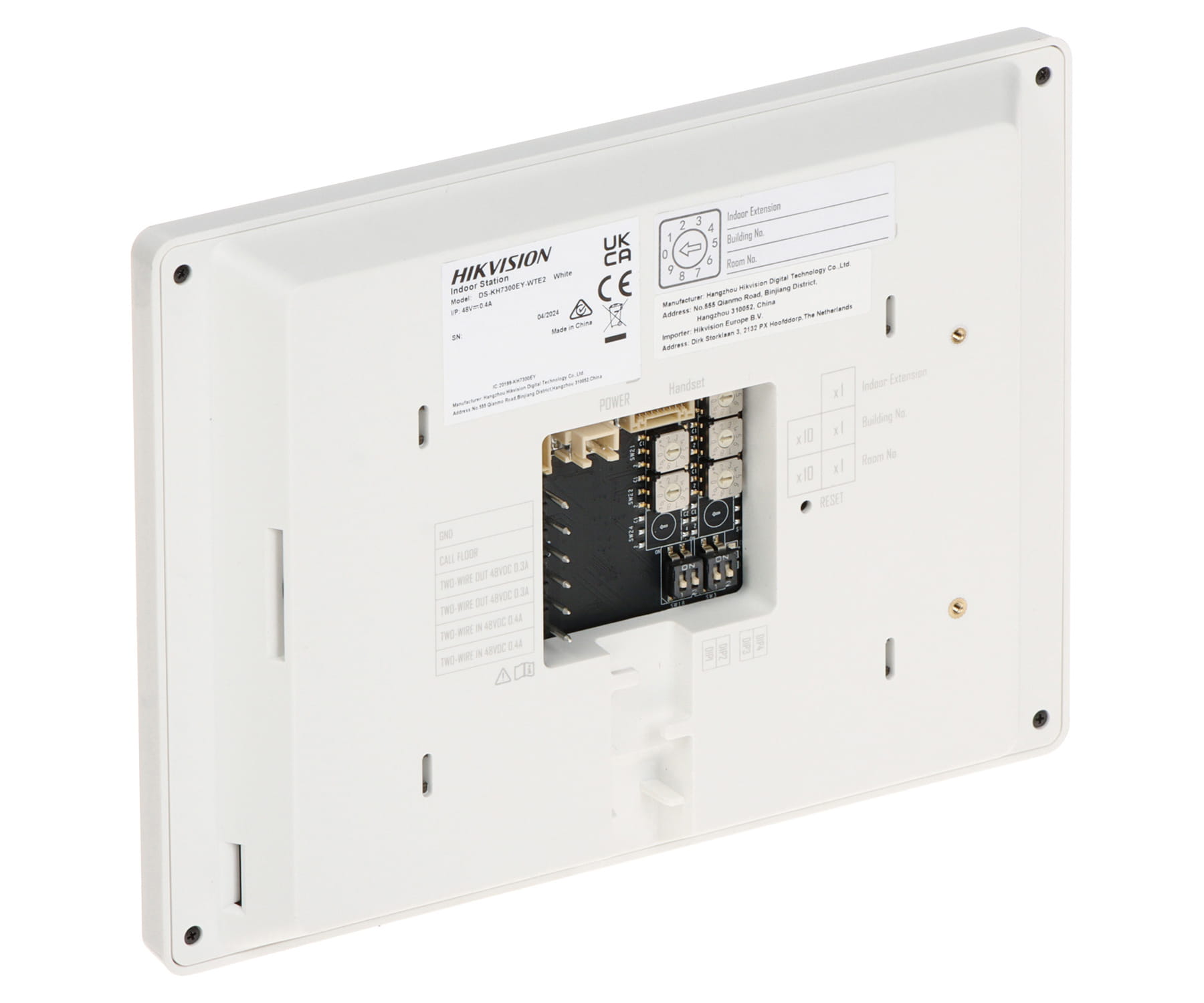 ZESTAW WIDEODOMOFONOWY DS-KIS704EY/ALUMINUM Hikvision-1763757
