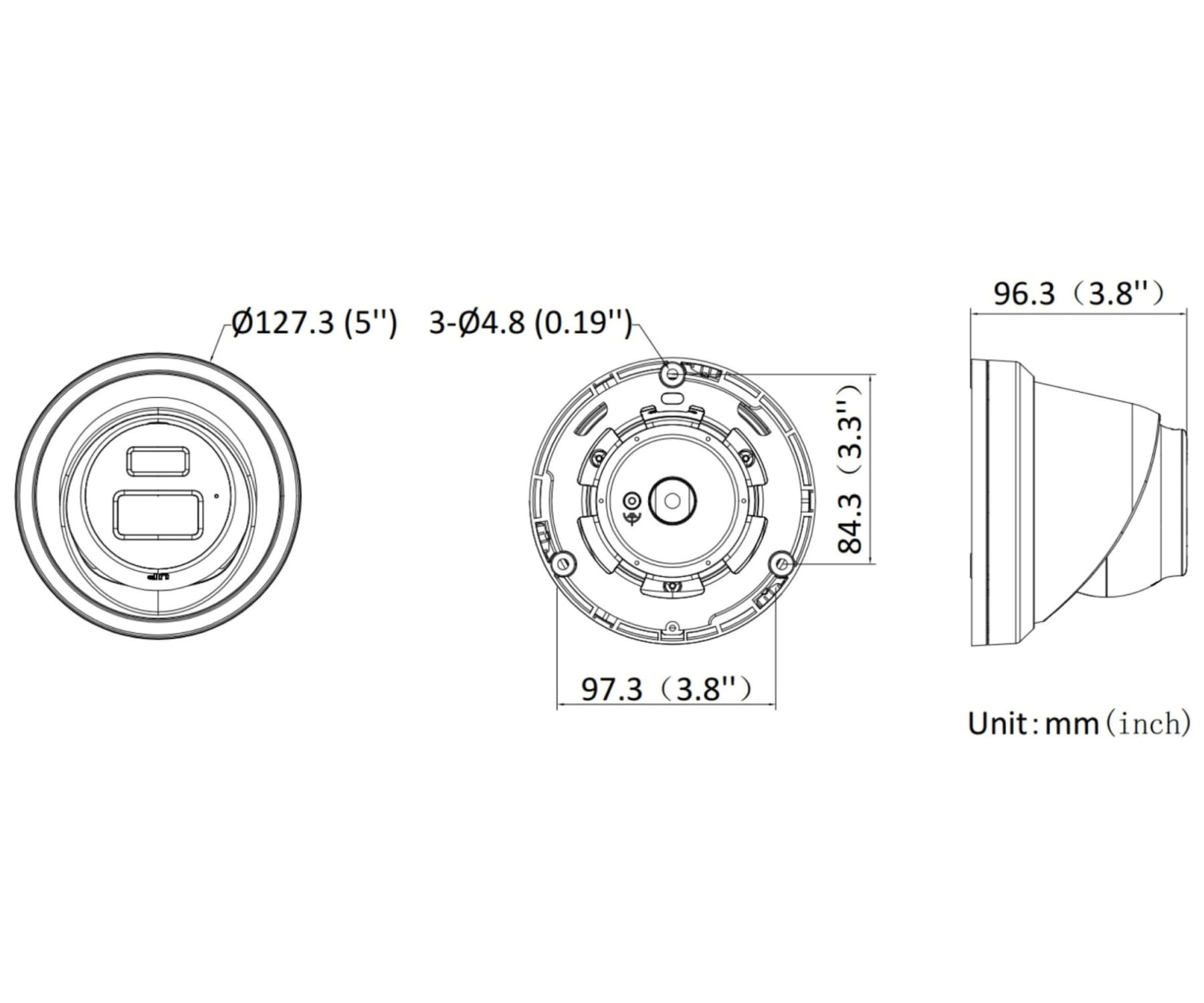 KAMERA IP DS-2CD2383G2-LI2U/SL(2.8MM)/PL AcuSense - 8Mpx, 4K UHD 2.8mm Hikvision-1790007