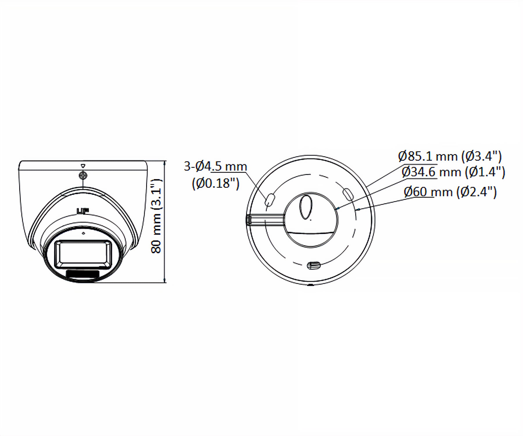 KAMERA AHD, HD-CVI, HD-TVI, PAL DS-2CE76D0T-LMFS(2.8MM) Smart Hybrid Light - 1080p Hikvision-1789772