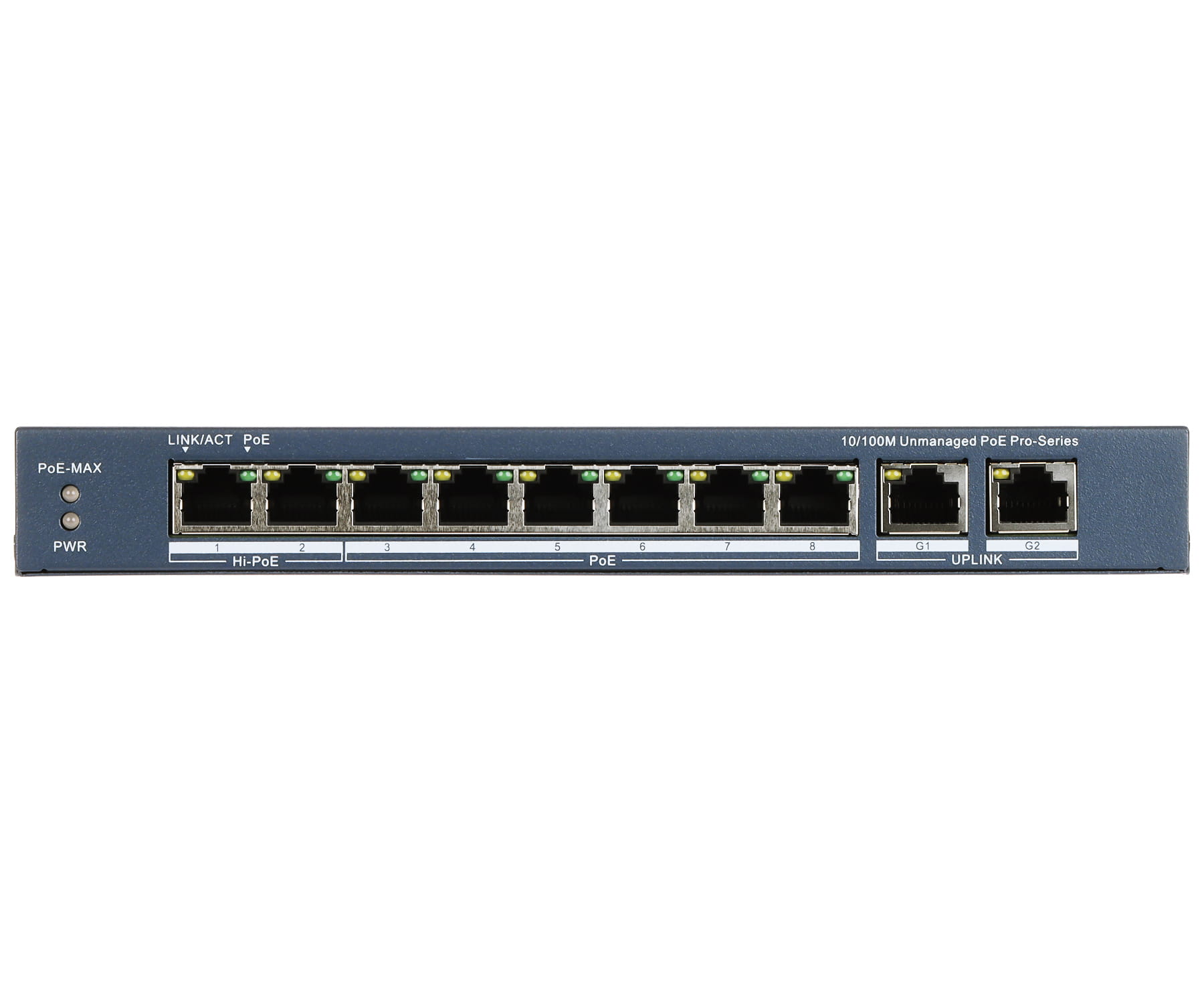 SWITCH POE DS-3E0310HP-E(C) 8-PORTOWY Hikvision-1815779