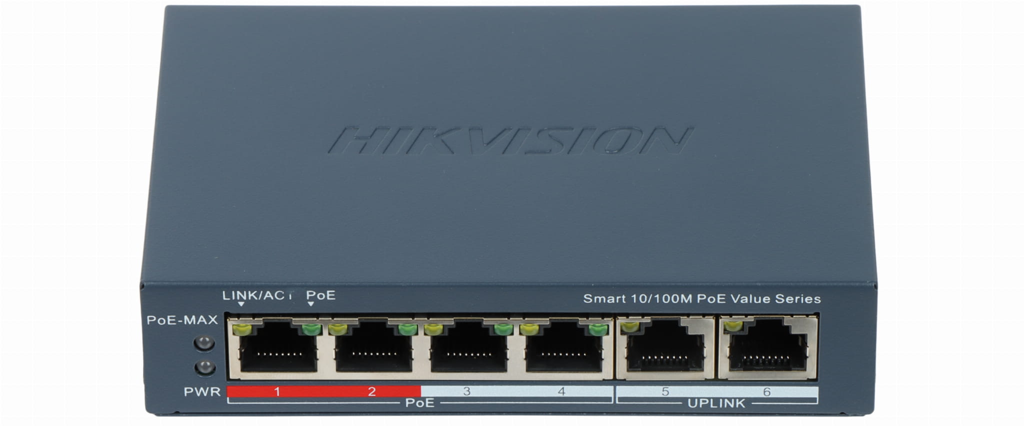 SWITCH POE DS-3E1106P-EI/M 4-PORTOWY Hikvision-1789502