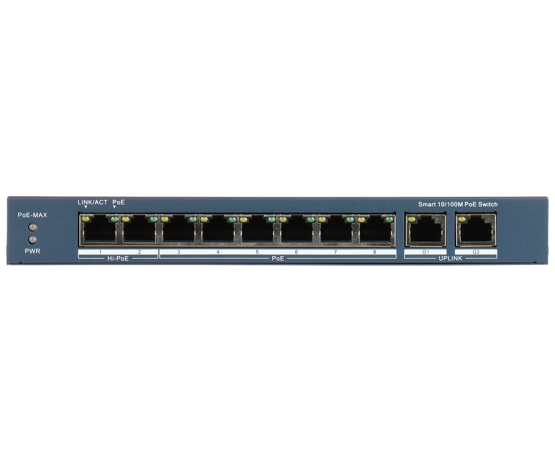 SWITCH POE DS-3E1310HP-EI(B) 8-PORTOWY Hikvision-1815784