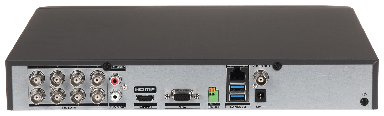 REJESTRATOR AHD, HD-CVI, HD-TVI, CVBS, IP IDS-7208HUHI-M1/XT 8 KANAŁÓW AcuSense Hikvision-1789674