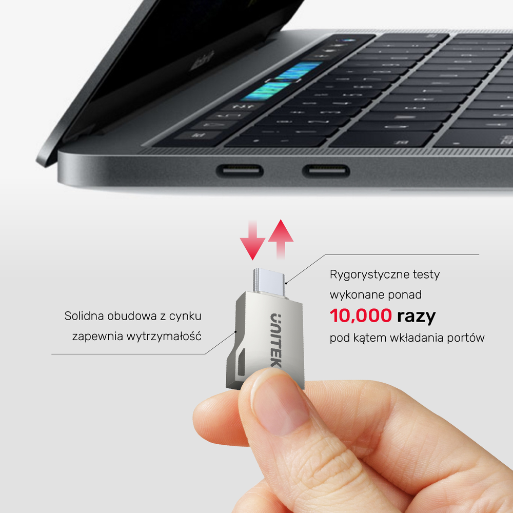 Unitek adapter USB-A na USB-C 3.1 Gen1 A1025GNI-1278696