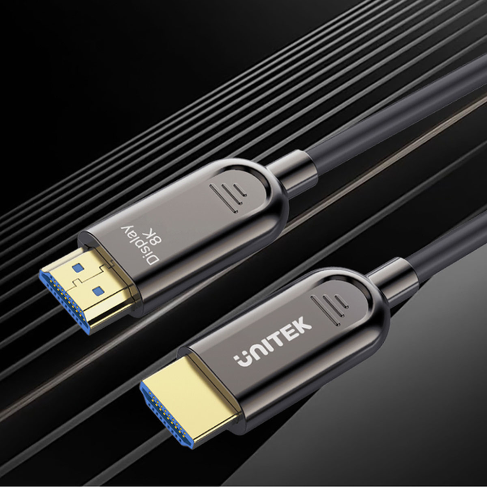 Unitek Kabel optyczny HDMI 2.1 AOC 8K 120Hz 40m-1782218