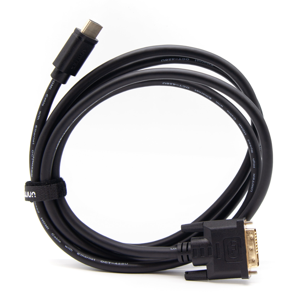 Unitek Adapter dwukierunkowy HDMI do DVI kabel 2m-1525422