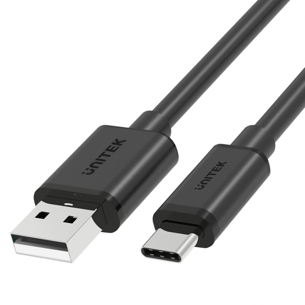 Unitek przewód USB-A 2.0 - USB-C 3m C14069BK-1276309