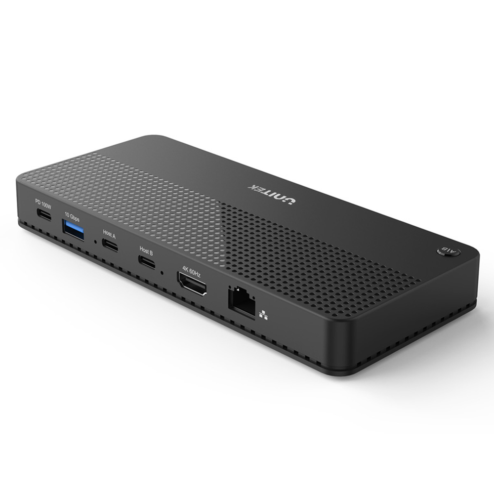 Unitek Przełącznik KVM 4K Hub USB 11 portów-1637498