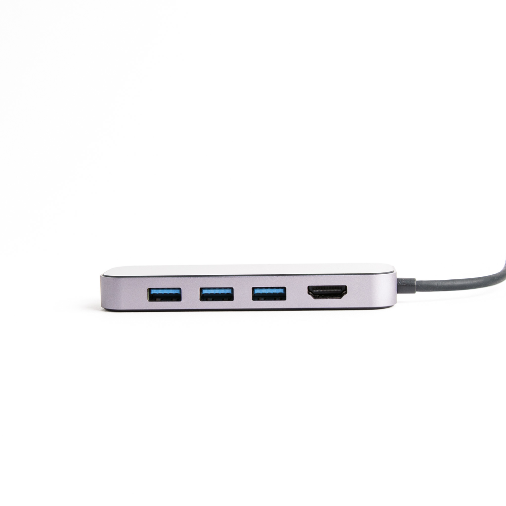 Unitek Hub USB-C 3.1 RJ-45 3xUSB-A HDMI 4K PD100W-1635869