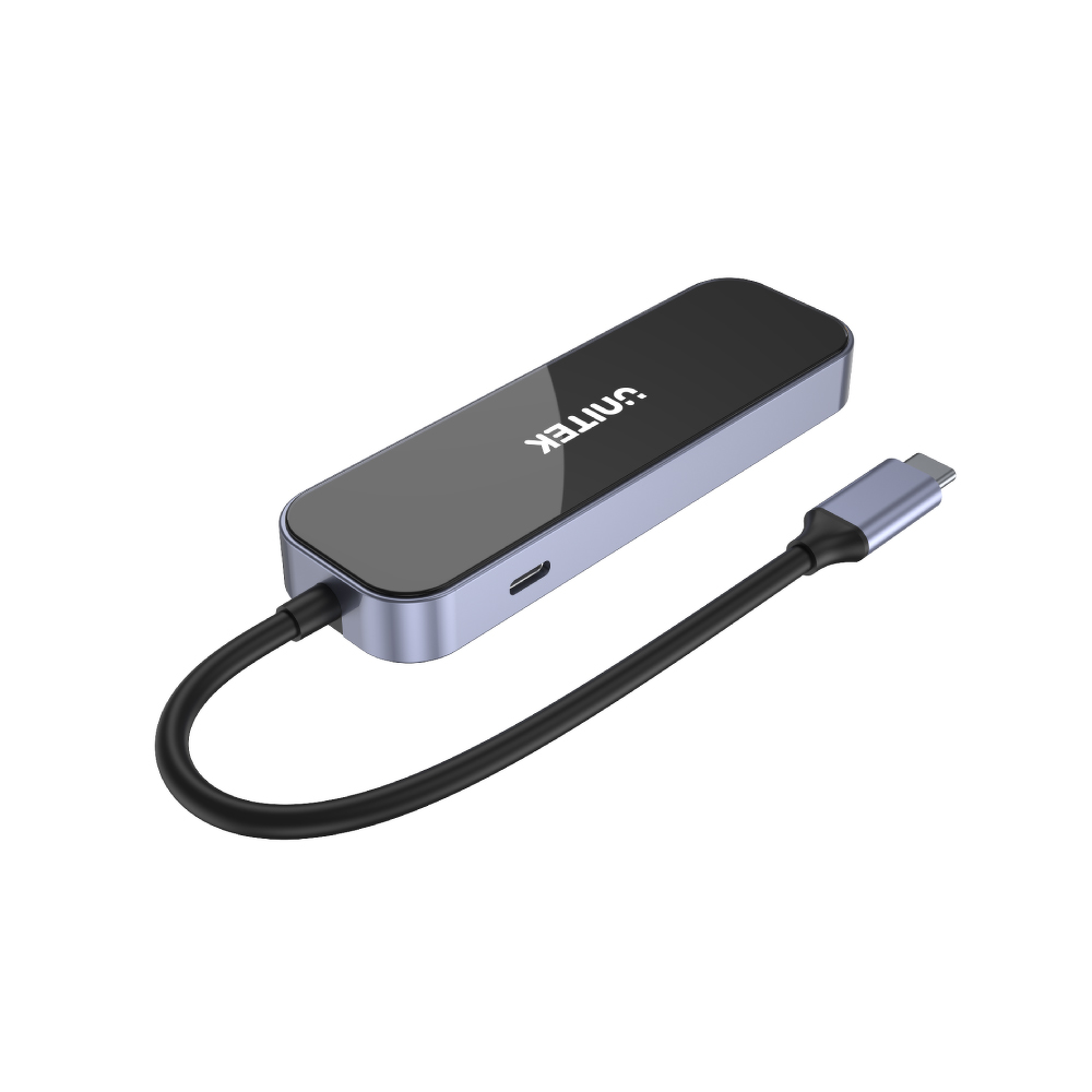 Unitek Hub USB-C 3.1 RJ-45 3xUSB-A HDMI 4K PD100W-1357785
